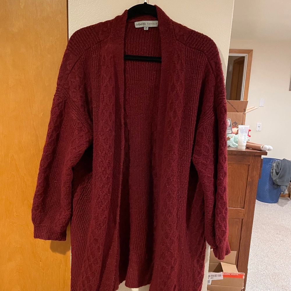 Cardigan sweater